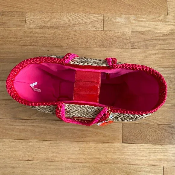 NEW Juicy Couture Straw Bag - Picture 4 of 5